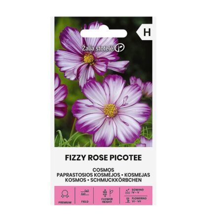 Täidisõielise Kosmose seemned 'Fizzy Rose Picotee'