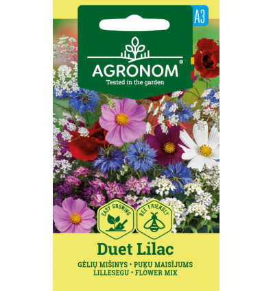 Lilleseemnete segu 'Duet Lilac'