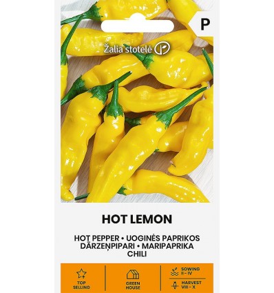 Tšillipipra seemned 'Hot Lemon'