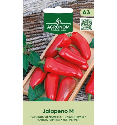 Tšillipipra seemned 'Jalapeño M'