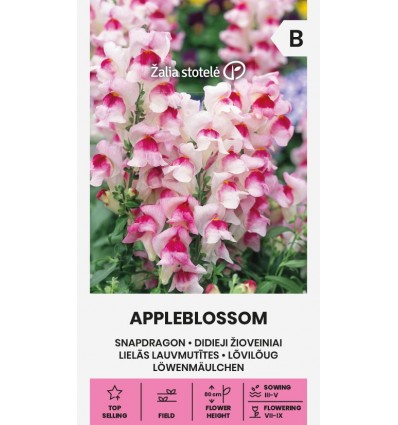 Lõvilõua seemned 'Appleblossom'