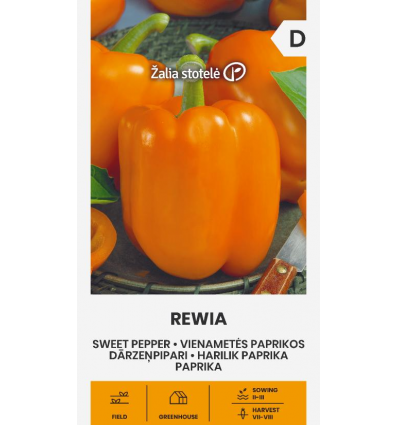 Magusa paprika seemned 'Rewia'