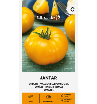Kollane tomati seemned "Jantar"