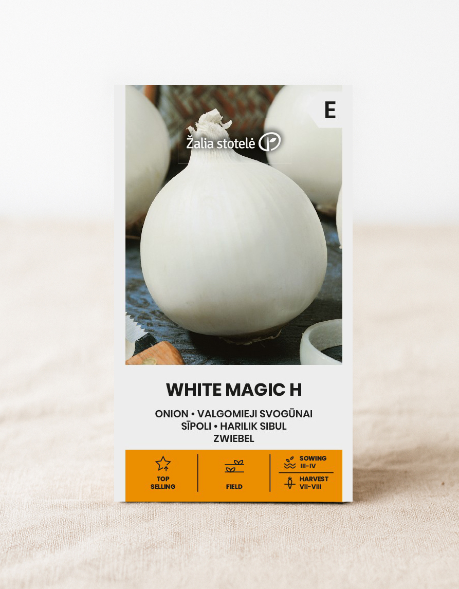 valge sibula seemned