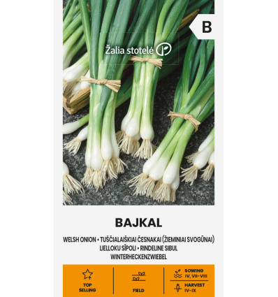 Rohelise sibula seemned 'Bajkal'