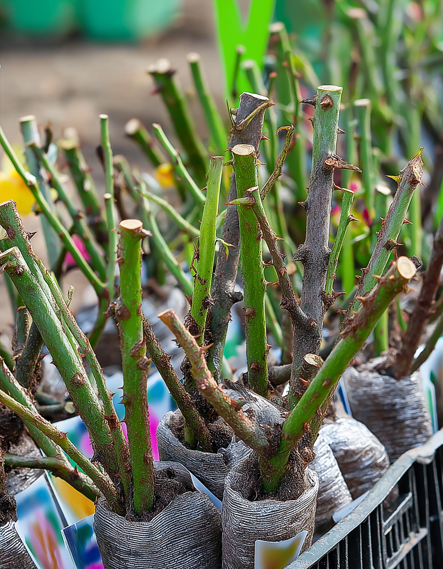 Paljasjuursed roosid – segu (3 tk) - Image 3