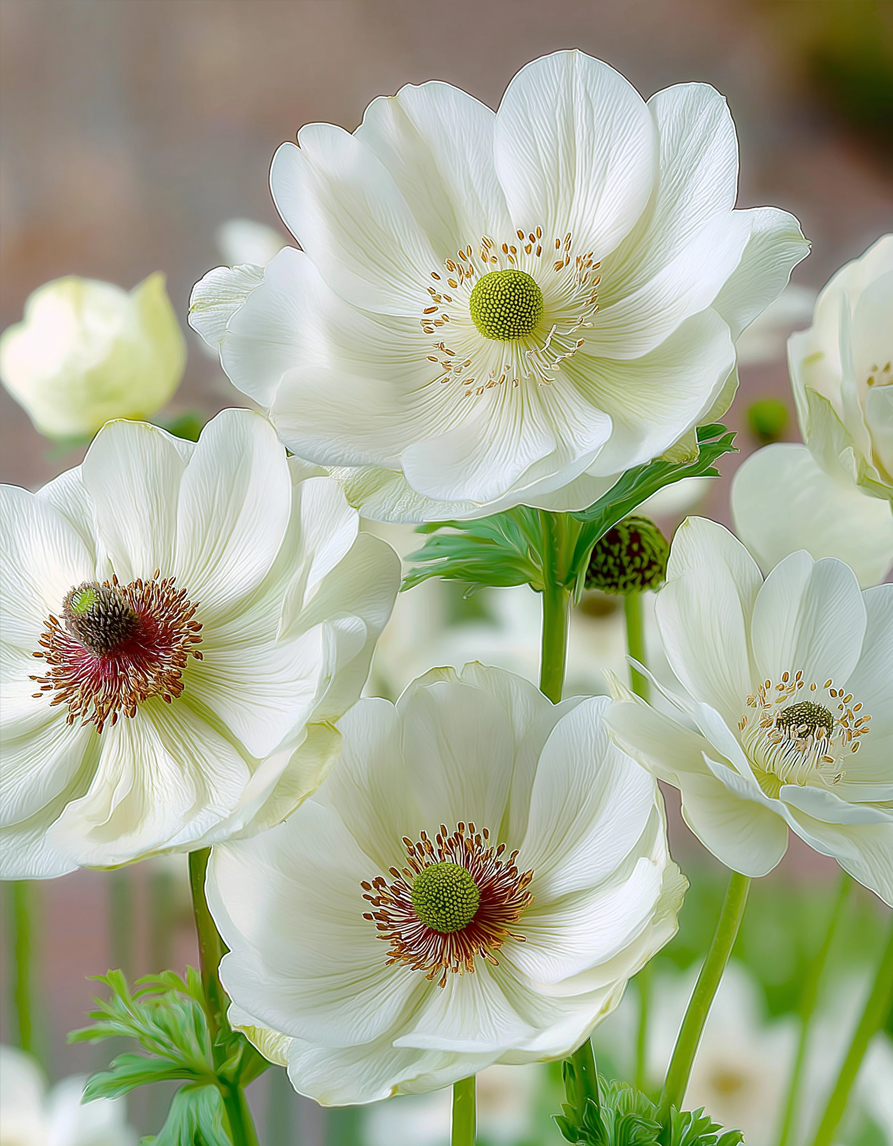 Valgete suvelillede segupakk – 125 tk - Image 2